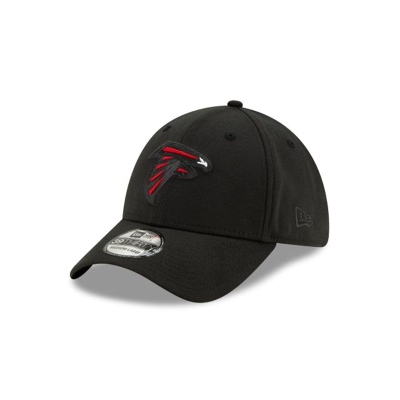 Atlanta Falcons Gorra | New Era NFL Logo Elements 2.0 39thirty Stretch Fit Cap Mexico - Negros